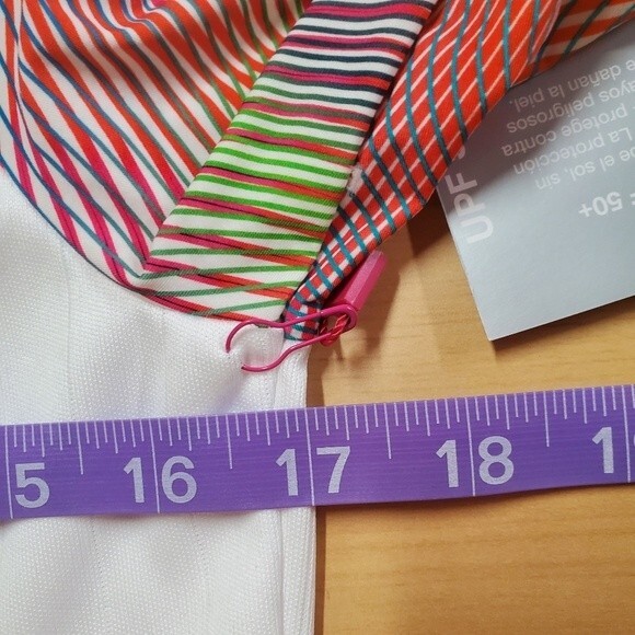 Fila Christopher Bevans Park Spectrum 50+ UPF Multicolored Stretch Athletic Top - Picture 11 of 15